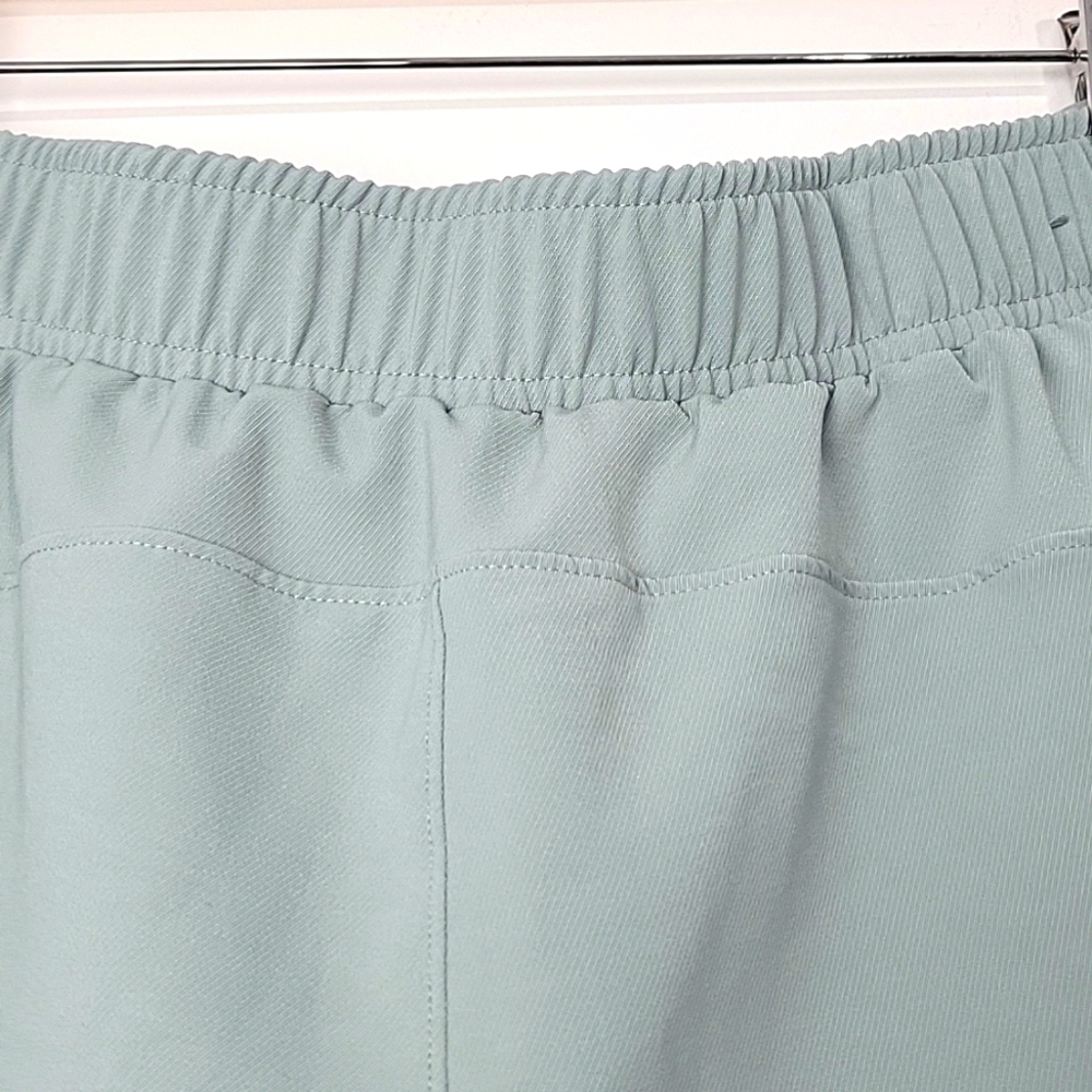32 COOL WOMEN'S LIGHTWEIGHT PALE MINT GREEN PANTS WITH POCKETS - Picture 5 of 11